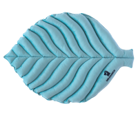 Лежанка Mr.Kranch для собак Листочек большая двусторонняя с имитацией кожи, размер 120х73х6см, мятная