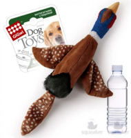 GiGwi Игрушка для собак Птица с бутылкой-пищалкой 57см, серия CATCH & FETCH