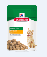 Hills пауч 85гр д/котят курица 2112 [уценка]