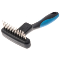 Расчёска-грабли DeLIGHT, 13 зубьев длиный зуб 17мм 358013L /12/