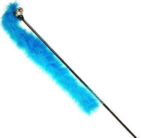 Дразнилка [голубая с хвостом 30 см и колокольчиком]