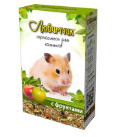 Любимчик корм для хомяков фрукты, 400 г.