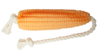 Зооник Игрушка для собак, Кукуруза на верёвке, 14,5 см