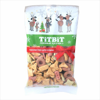 TiTBiT Печенье Вкусный праздник для собак [Новогодняя коллекция] 130 г