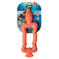 Игрушка для собак из термопластичной резины "Утка с плетеной веревкой" (300мм)