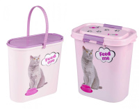 Россия Новинка Контейнер для корма "Феликс", (6 л М6666)