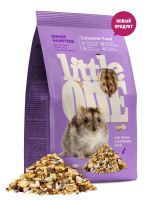 Little One Корм для карликовых хомячков джунгариков, 400 г (400гр)