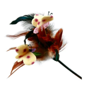 GiGwi 75081 Дразнилка с перьями на стеке 55см, серия FEATHER TEASER