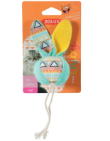 ZOLUX, Игрушка для кошек с кошачьей мятой "Мяч талисман", бирюзовый