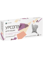 Урсогем для кошек 60 мг + 40 мг, 20 таб. pet