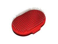 Россия Щетка овальная резиновая на руку XJ016S