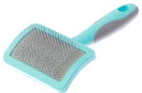 Пуходёрка DeLIGHT AQUA пластик мягкий корд малая 36821SA /6/