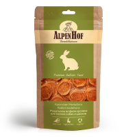 AlpenHof Лакомство Медальоны из филе кролика для мелких собак и щенков, 50 г.