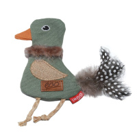 Игрушка для кошек Птичка с кошачьей мятой 14 см, серия CATCH & SCRATCH ECO