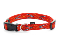 Ошейник нейлоновый "Мехико" M, оранжевый, 20*340-490мм, Triol