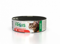 FRAIS Holistic Cat Консервы для кошек "Сердечки" ломтики в желе 100 г. [уценка]