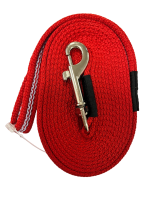 R0073 Повод прорезиненный 15 мм 2м Дакель