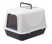 Туалет CLEAR CAT 20 закрытый для кошек, с угольным фильтром Ферпласт