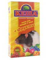 Кеша д/мышей/крыс 500гр.фрукты [уценка]