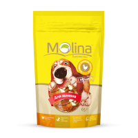 Молина д/щенков Куриное филе на косточке, 65 г., 1535