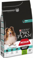 ПРОПЛАН сухой корм для взрослых собак средних пород с чувствительным пищеварением, с высоким содержанием ягненка, 6 кг + 1 кг в подарок