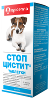 Апиценна Стоп-Цистит д/собак ТАБЛЕТКИ [20*200мг] АПИ-САН
