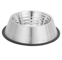 Миска Mr.Kranch из нержавеющей стали 900 мл, контроль объема порции, нескользящее основание