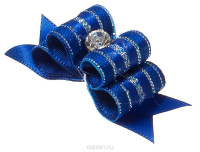 Бантик [пара] тройной объёмный, 4,5 см * 1,5 см, "Ностальжи" 18302