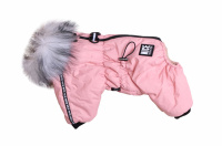 Комбинезон для собак Lion Nice-Style SLP128 на девочку (пудра (Размер XХL (спина 37 см, обхват шеи 30-40 см, обхват груди 42-60 см)