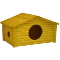 Green Farm Дом-купалка для шиншилл [дерево], 39,2*22,8 см