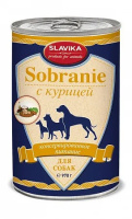 Славика Собрание для собак с курицей 970 г.