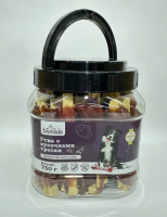 BIOHAUS Лакомство для собак Утка с кусочками трески 750 г ПОШТУЧНО