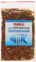 ЧИКА корм для рыб. Пластинчатый. пакет 85 мл