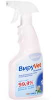ВИРУVET Дез средство с ароматом белого чая, гот. к применению р-р, 0,5 л с триггером