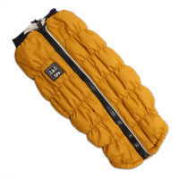 Жилетка для животных, горчичный на гладкой подкладке LMK-512 (Размер XL (Длина спинки 36-38, грудь 46-58, шея 24-30)