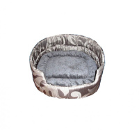 Ашера Борисов Л-6 Лежанка овальная для кошек,с подушкой [большая]