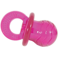 479073FRA ЗОЛЮКС Игрушка, соска, термопластичная резина [малиновая], 10см.