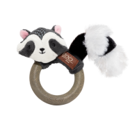 85049 Игрушка для кошек Енот с кольцом из мататаби 11 см, серия CATCH & SCRATCH ECO