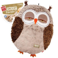 GiGwi 75356 Лежанка для кошек и небольших собак Сова 57см, серия SNOOZY FRIENDZ