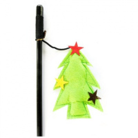 Дразнилка-удочка елка для кошек 46см