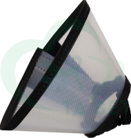 Воротник защитный пластиковый рифленый ТД ВЕТ (10 см)