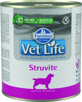 Farmina Vet Life Dog Struvite влажный корм для взрослых собак при МКБ струвитного типа с курицей 300 г