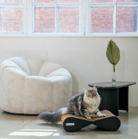 Когтеточка стик черная 54х22х14 см. Томми Кэт