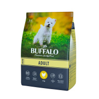 Mr.Buffalo ADULT MINI Сухой корм для собак мелких пород, курица, (800гр)