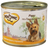 Мнямс кон.200гр д/собак куриное филе/травы