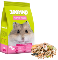 Зоомир Хомка-мини корм для карликовых хомяков (500 гр.)