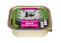 ZOORING Консервы для собак, желе Мясо молодых бычков 100 г. [уценка]