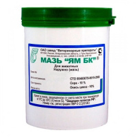 Завод "Ветеринарные препараты" Мазь ЯМ БК 20гр. 1*50
