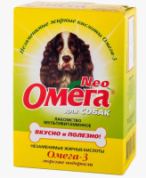 ОМЕГА NEO. Витамины для собак. Морские водоросли.