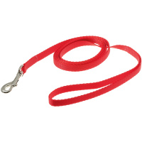 Поводок с карабином лента 10 мм*1,5 м [красный] 73-0927